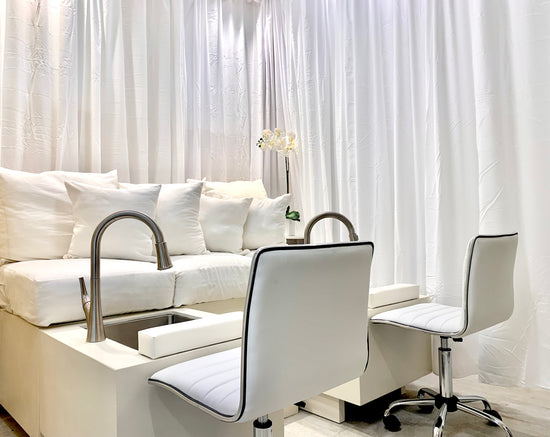 La Plage Spa Manicure, Gel, Acrylic Nails, and Pedicure treatment suite